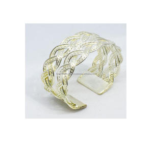 Hot Sale New Cheap Fashion Wide <b>Cuff</b> <b>Silver</b> Bangle Jewelry celebrity inspired New <b>Silver</b> Plated Jewelry <b>Bracelet</b> - Product Image 3