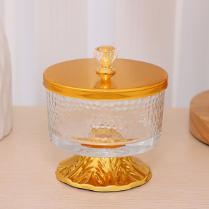 Pot à sucre en verre de luxe de style européen, décor réglable pour cuisine et salon, idéal pour le stockage du <span class=keywords><strong>sel</strong></span>, de la <span class=keywords><strong>sauce</strong></span> <span class=keywords><strong>soja</strong></span>, du vinaigre et des collations - Product Image 4