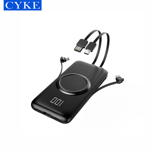 CYKE P1 10000ma Baterías pantalla digital tipo delgado compatible con carga inalámbrica <span class=keywords><strong>para</strong></span> teléfonos móviles banco de energía - Product Image 2