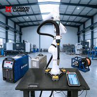 Máquina de Soldadura Robótica Industrial, Cobot, Robot Automático para Soldar Piezas de Aluminio