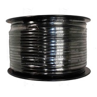 Bajo Ruido suave micrófono XLR cables trenzados HI end 24awg 2 Core micrófono cable XLR negro 100M rollo