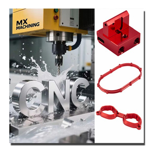 Componenti di Precisione in Alluminio Lavorati a CNC, Servizio di Fresatura e Tornitura a 5 Assi per Accessori Moto - Product Image 1