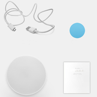 Lampe de nuit LED sans fil à chargement USB, autocollante, en ABS, avec détecteur de mouvement, design moderne, étanche, pour la maison, le couloir, la garde-robe