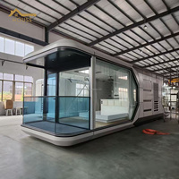 Maison-capsule, hôtel mobile de luxe, appartement préfabriqué, cabine pour le camping, hôtel, maison-capsule moderne préfabriquée