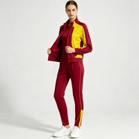 Ensemble de survêtement confortable à thème hivernal, imprimé uni, idéal pour la course, les entraînements et le quotidien