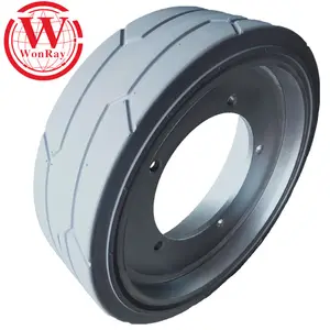 Top Sales JLG Parts 2915013, 406x125 Solid Tires for JLG Genie Skyjack with Low Price