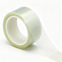 Film adhésif acrylique double face découpé sans support, polyvalent pour le collage de cuir, tissu, PET et matériaux composites