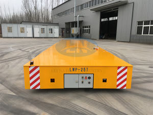 Lwp मॉडल स्टेनलेस स्टील चार पहिया भारी शुल्क मोटर चालित गाड़ी बैटरी संचालित ट्रैकलेस ट्रांसफर ट्रॉली प्लेटफॉर्म सी प्रमाणित - Product Image 2