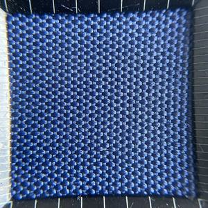Tissu Oxford en polyester CMT 600D abordable et écologique, enduit PU, matériau non toxique pour équipement bleu marine - Product Image 6