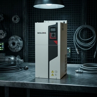 Variateur de fréquence (VFD) triphasé et monophasé efficace 0,75 kW 22 kW 4 kW 380 V 480 V à contrôle vectoriel, variateur AC IP20 pour souffleurs