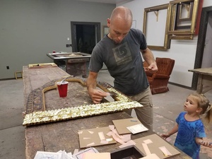 Lámina de Oro Puro de 24k, 23k, 22k, 8x8cm, Papel de Oro Genuino para Dorar Marcos - Product Image 6