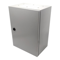 Armoire de distribution électrique murale extérieure étanche IP65 en acier thermolaqué, boîtier de commutation moulé, pièces d'armoire