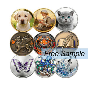 Monedas de Desafío Personalizadas con Logotipo, Impresión UV, Grabado, Esmalte Duro y Suave, Medallas de Aleación de Zinc para Aniversario, Sin Cinta - Product Image 1