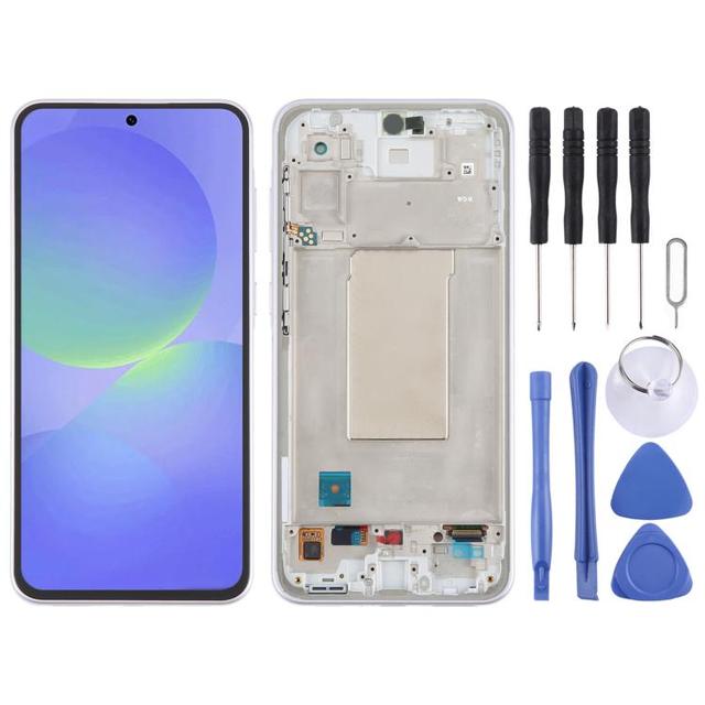 For Samsung Galaxy A36 SM-A366B Original LCD Screen Digitizer Full Assembly with Frame