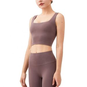 फैशन स्पोर्ट्सयू बैक वर्कआउट योगा महिला स्पोर्ट्स ब्रा में टॉप पर - Product Image 6