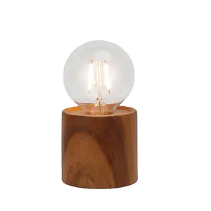 Customizable Battery Table Lamp Mini Edison Bulb Night Light Best Gift for Children Friend