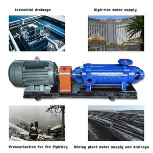 Bomba de Agua Multietapa Horizontal de Alta Presión y Ultra Alto Caudal para Transporte de Agua a Larga Distancia - Product Image 2