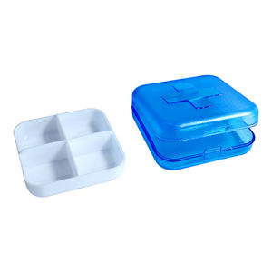 กล่องยาพลาสติกขนาดเล็กแบบพกพาสำหรับจัดเก็บยาประจำวัน ไม่ทำร้ายมือ - Product Image 5