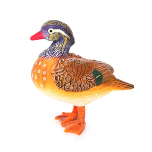 Bán buôn rắn PVC mô phỏng bức tượng mô hình Mandarin vịt con số động vật bức tượng nhỏ đồ chơi - Product Image 6