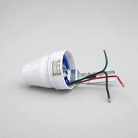 AORDIC Pengontrol Sakelar Lampu Jalan Sensor Fotolistrik Otomatis Sensitif yang Dapat Disesuaikan, Dipasang di Dinding