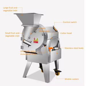 Máquina Cortadora de Verduras Industrial, Totalmente Automática, Eléctrica, <span class=keywords><strong>para</strong></span> Procesar Frutas, Verduras, Cebolla Verde y Jengibre - Product Image 5