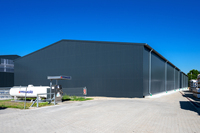 Edificio Prefabricado de Acero Moderno y Personalizado de Larga Duración y Gran Volumen, Almacén, Taller, Planta, Panel Sándwich, Fácil Instalación