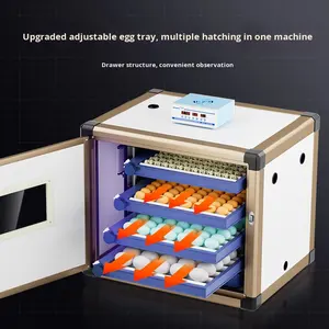 Промышленный инкубатор, полностью автоматический, большой, интеллектуальный, новый, 220 В, инкубатор для яиц, 98% скорость вылупления - Product Image 2