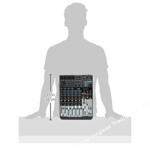 Table de mixage, <span class=keywords><strong>carte</strong></span> <span class=keywords><strong>son</strong></span> 8 canaux, scène d'enregistrement de performances, de conférences et d'effets Mélangeurs audio professionnels X1204USB - Product Image 6
