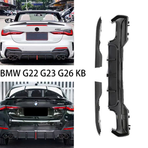 For 4 Series G22 Coupe/G23 Convertible Style Carbon Fiber Rear Diffuser 2020-2025 - Product Image 2