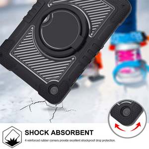 Laudtec PBK049 clair Tpu Ipad 10.2 Air 3 pliable en cuir Silicone housse tablette couvre étuis pour Samsung Galaxy Tab A9 A9 + - Product Image 2