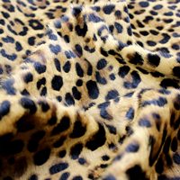Cuir de vache véritable à motif animal personnalisé, imprimé léopard sur cuir de vache avec poils pour chaussures, sacs à main, ceintures