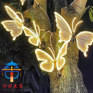 Luces de <span class=keywords><strong>mariposas</strong></span> dinámicas ideales para escenas de paseos nocturnos en parques, iluminan una vista nocturna romántica - Product Image 5