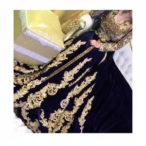 Hermoso y elegante ATIYA LIBAS acetato Lehenga Choli con pesado Zardozi bordado hasta el suelo vestido para fiesta y boda - Product Image 1