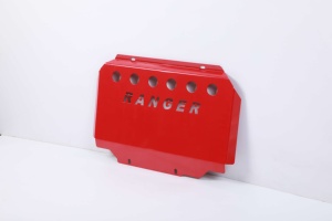 Protection de carter moteur en aluminium rouge personnalisée de haute qualité <span class=keywords><strong>Cavin</strong></span> Off Road, garantie 2 ans pour Ford Ranger 2011-2016 - Product Image 3