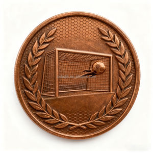 2026 Maßgefertigte 3D-Metallkunst Hersteller Sport Fußball Souvenir 1 Unze Gold Silber Challenge Prägemünze - Product Image 3