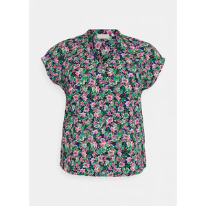 <b>Plus</b> <b>Size</b> Casual Women Satin T-Shirt 95% Cotton 5% Elastane Breathable Quick Dry Summer Comfort Confident - Product Image 1