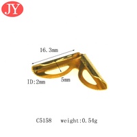Jiuang besi 20mm sudut logam untuk casing tas pelindung Notebook