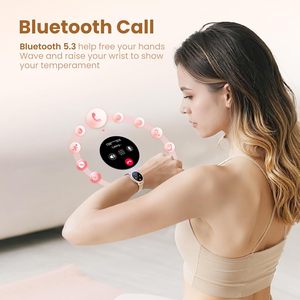 KEEPONFIT สมาร์ทวอทช์สำหรับผู้หญิง LCD Android/ไอโฟน IP68 กันน้ำ ตัวติดตามฟิตเนส GPS แบตเตอรี่ 7 วัน วัดอัตราการเต้นของหัวใจ/SpO2 - Product Image 2