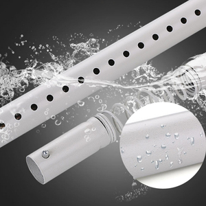 Barra de Cortina de Ducha con Resorte, Diseño Nuevo, al Mejor Precio, Barra Metálica para Colgar Ropa, Barra de Cortina Ajustable para Baño - Product Image 6