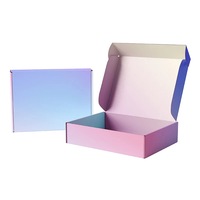 Boîtes d'expédition élégantes en carton ondulé recyclable Bei Sheng pour cadeaux et artisanat, avec options personnalisées de finition brillante/mate