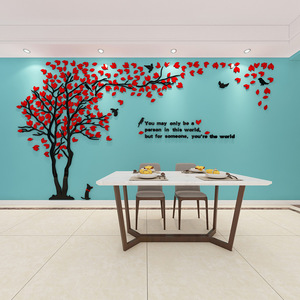 Grande 3D decorazione per la casa acrilico adesivo <span class=keywords><strong>da</strong></span> parete elegante grande albero Design per la decorazione di interni per la casa - Product Image 2