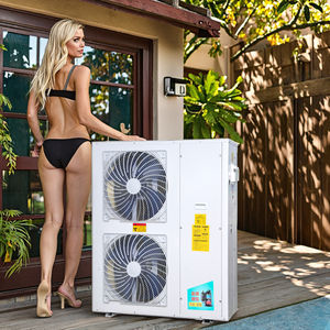 Système CVC Pompe <span class=keywords><strong>à</strong></span> chaleur air-eau EVI Full DC Inverter Hybride AC/DC Pompe <span class=keywords><strong>à</strong></span> chaleur solaire avec WIFI Automatique R410A Classe A+++ - Product Image 2