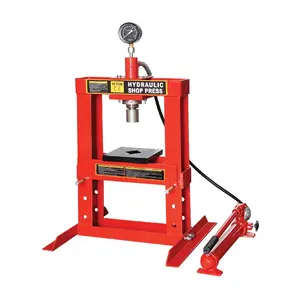 Heavy Duty Manual 10 Tons Hydraulic Shop Press Garage Car Repair Press