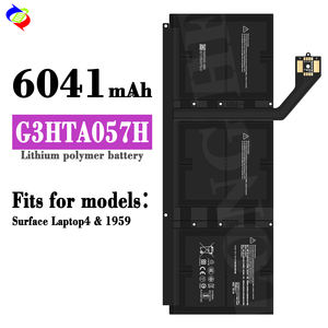7.58V 45.8wh新G3HTA057H电池，适用于微软Surface笔记本电脑4 15 "系列1959 G3HTA058H - Product Image 2