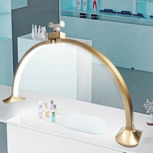 Lampe de bureau intelligente 48W LED à commande tactile 3 couleurs à intensité variable Lumière douce Arche pliable Lampes de table pour étude simple Salle de lecture AC - Product Image 2