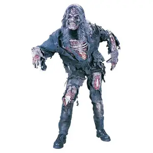 ZMHM-015 de déguisement de zombie pourrissant d'halloween 3D pour hommes adultes