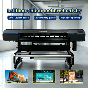 Nouvelle imprimante automatique Roland Roll-to-Roll avec 2 têtes I3200, largeur d'impression de 1,6 m, traceur pour impression de bannières - Product Image 1
