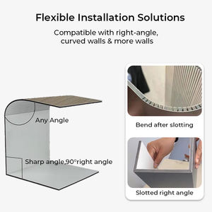 ألواح حائط PVC مقاومة للماء سهلة التركيب، ديكور داخلي للفنادق، لوح خشبي من فحم البامبو والجوز، قشرة خشب صلب، تركيب بدون فواصل - Product Image 5