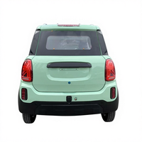 Mini voiture électrique certifiée EEC pour l'Europe, sièges en cuir, manuelle légère, nouveau design, véhicule électrique à 4 roues, basse vitesse