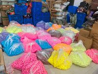 Großhandel Weihnachten 24-Tage-Adventskalender Überraschungsbox-Set Dumpling Squishy Stressabbau-Spielzeug Feiertags-Countdown Überraschungsspielzeug